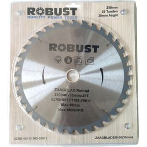 Zaagblad Robust XZRB-0011 250Mm X 30Mm X 36T