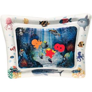 Baby waterspeelmat - Zeedieren wit | Speelmat | Watermat | Kidzstore.eu