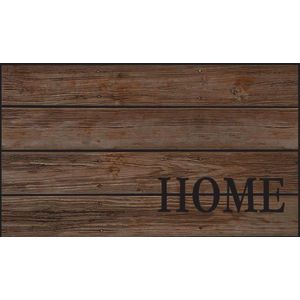 JoY@Mat Luxe indoor mat - Deurmat - Schoonloopmat - Droogloopmat - Home Wood - 40cmx60cm - Polyamide
