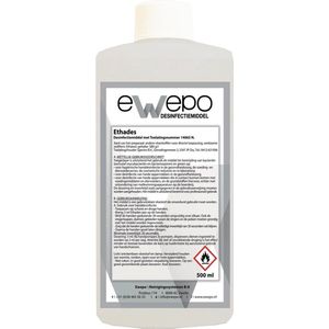 Ethades Handdesinfectiemiddel 500 ml Ewepo