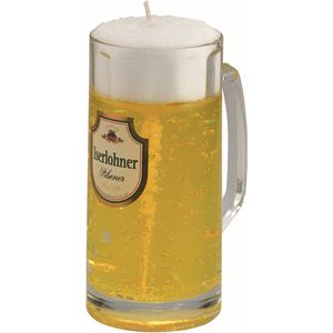 Bierglas gadget/kado Bierkaars - Duits bier - 15 cm - Vaderdag/verjaardag