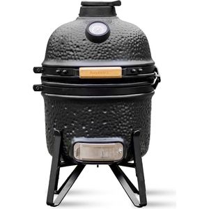 LEO Keramische BBQ oven antraciet 33cm - Grijs -