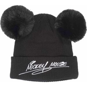 Disney - Mickey Mouse Beanie Pompon ears