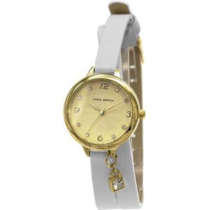 Coolwatch CW.261 Meiden Wikkel Horloge Bente Goud Wit