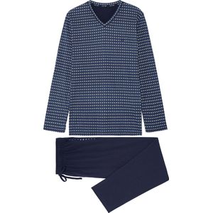 Hom Pyjama lange broek - 0054 Blue - maat XL (XL) - Heren Volwassenen - 100% katoen- 402612-0054-XL