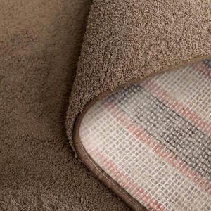 Carpet Studio Utah Vloerkleed 160x230cm - Hoogpolig Tapijt Woonkamer - Tapijt Slaapkamer - Kleed Taupe