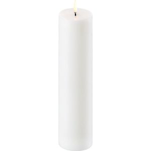 Uyuni Led Rustieke Kaars Wit - 5,8x22 cm