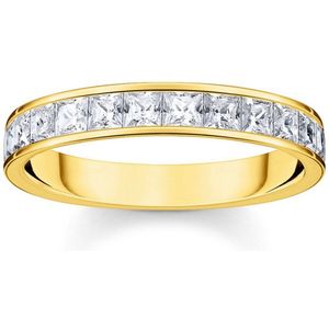 Thomas Sabo - Dames Ring - 750 / - geel goud - zirconia - TR2358-414-14-60