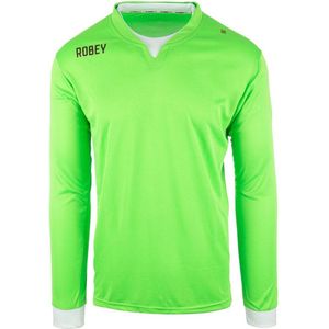 Robey Shirt Catch LS - Voetbalshirt - Neon Green - Maat L