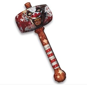 Fiestas Guirca - Opblaasbare Clown hamer