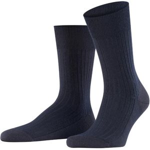 FALKE Bristol Pure herensokken - donkerblauw (dark navy) - Maat: 47-48