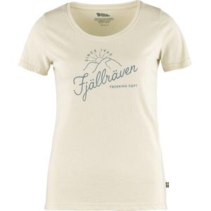 FJALLRAVEN Sunrise t-shirt vrouwen chalk white - xs