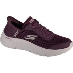 Skechers Slip-Ins: GO WALK Flex - Grand Entry 124836-BURG, Vrouwen, Kastanjebruin, Sneakers, maat: 38