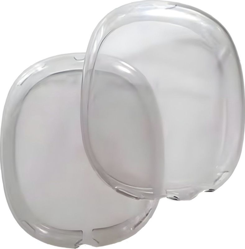 Over ear koptelefoon bescherming zwart transparant geschikt voor Apple Airpods Max - Headset cover