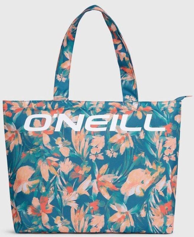 2025 O'Neill Coastal Bedrukte Boodschappentas - Blue Painted T