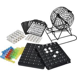 Metalen Bingo spel met 90 nummers en 40 kaarten - Compleet bingospel voor kinderen en volwassenen