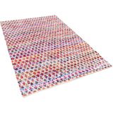 ARAKLI - Laagpolig vloerkleed - Multicolor - 140 x 200 cm - Polyester