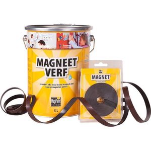 MagPaint | Magneetverf | 5L (10m²) | + 3 Meter Magneetband