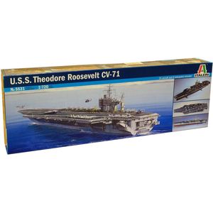 1:720 Italeri 5531 U.S.S. Roosevelt Ship Plastic Modelbouwpakket