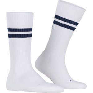 FALKE Dynamic unisex sokken - wit met blauw (white) - Maat: 42-43