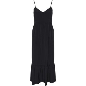 Pieces Jurk Pcsade Strap Long Dress Noos Bc 17146543 Black Dames Maat - XS