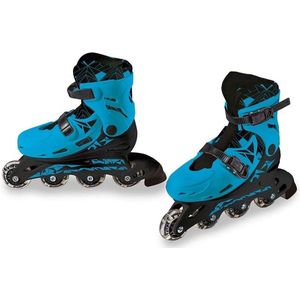 Boy In Line Skates verstelbare inline skates pvc-wielen step voor kinderen meisjes maat M maat 33 36 28330