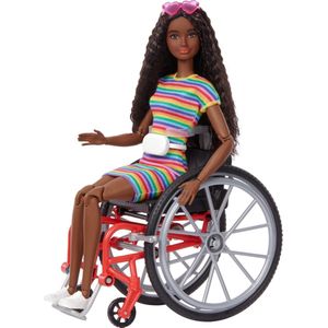 Barbie Fashionista - Barbie in een Rolstoel - Barbiepop