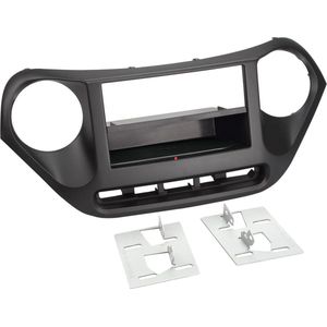 2-DIN Paneel geschikt voor Inbay® Hyundai i10 2013-2019 Kleur: Zwart