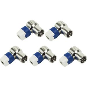 Hirschmann QFA 5 quick fix F-connector / haaks (5 stuks)