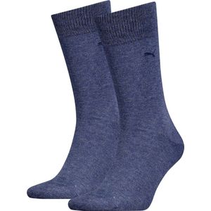 PUMA ACCESSOIRES - puma men classic sock 2p - Blauw-Multicolour