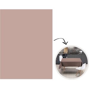 Tafelkleed - Tafellaken - 150x200 cm - Roze - Palet - Oud - Effen - Oudroze - Binnen en Buiten