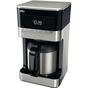 Braun Domestic Home KF7125BK Koffiemachine 1.5L 1000W Grijs/Zwart