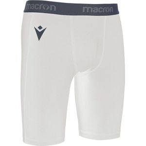 Macron Oak Short Tight Heren - Wit | Maat: S/M