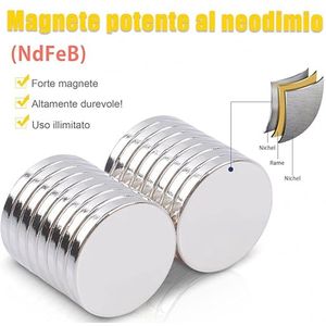 magnets - Zer sterke magneten | Koelkastmagneet Prikbordmagneet Krachtige magneet Whiteboard magneet Kleefmagneet Schijfmagneet 15x2mm_40pcs