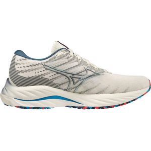 Mizuno Wave Rider 26 Dames - Sportschoenen - Hardlopen - Weg - wit/rood