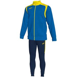 JOMA Champion V-Trainingspak Unisex - Royal / Yellow - 4-5 jaren