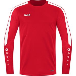 JAKO Power Sweater Kind Rood Maat 152