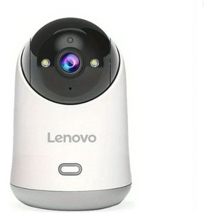 Lenovo Babyfoon - Premium Veiligheid met Full HD Camera - WiFi Connectiviteit - Auto Tracking - Draadloze Beveiliging - Nachtzicht Audio - Smart Home Bewakingscamera - Beste Keuze voor Baby Monitor 2024