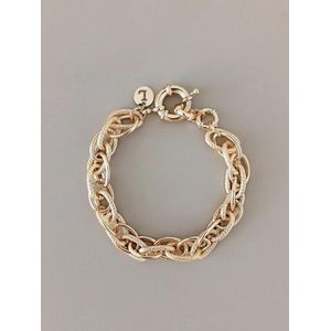 Courtney Chain-link Armband Goud