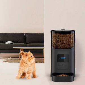 Automatische Voerbak kat en hond - Wifi voerautomaat - Voerautomaat met smartphone besturing - Voerdispenser - Petfeeder - Voerinhoud 6 liter