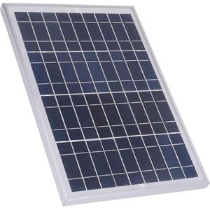 10W-IP65 Waterdicht Monokristallijn Zonnepaneel voor Buiten met Voorgeboorde Gaten - Off-grid Mechanische Componenten .