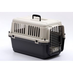 Topmast Transportbox Travelaire Premium - Maat 2 - 61 x 40 x 41 cm - Reismand - Transportbox - IATA Transportbox - Voor Hond en Kat