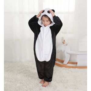 Onesie Panda - Maat 98/104 - Verkleedkleren - Kostuum - Carnaval - Jumpsuit - Pyjama - Kerst