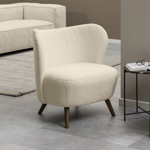 Sohome Fauteuil Isom - Teddy - Crème