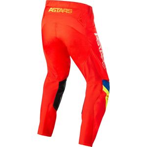 Alpinestars Techstar Quadro Pants Bright Red Yellow Fluo Blue 30 - Maat - Broek