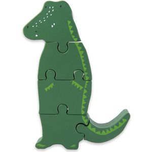 Trixie Houten dierenvormpuzzel - Mr. Crocodile