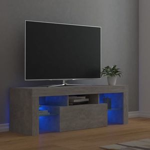 The Living Store TV-meubel - TV-meubels - 120x35x40 cm - RGB LED-verlichting