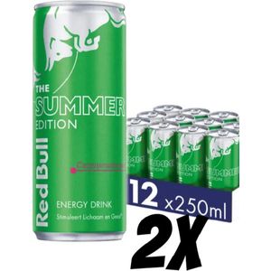 2x Redbull Green Edition 2 x 12x 250ml