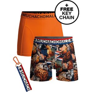 Muchachomalo Heren Boxershorts - 2 Pack - Maat XL - 95% Katoen - Mannen Onderbroek