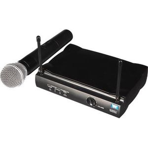 HQ-Power UHF-microfoon, draadloos, 1 kanaal, 1 microfoon, 864 MHz